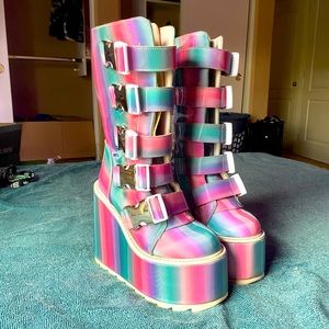 Dolls Kill Platform Boots